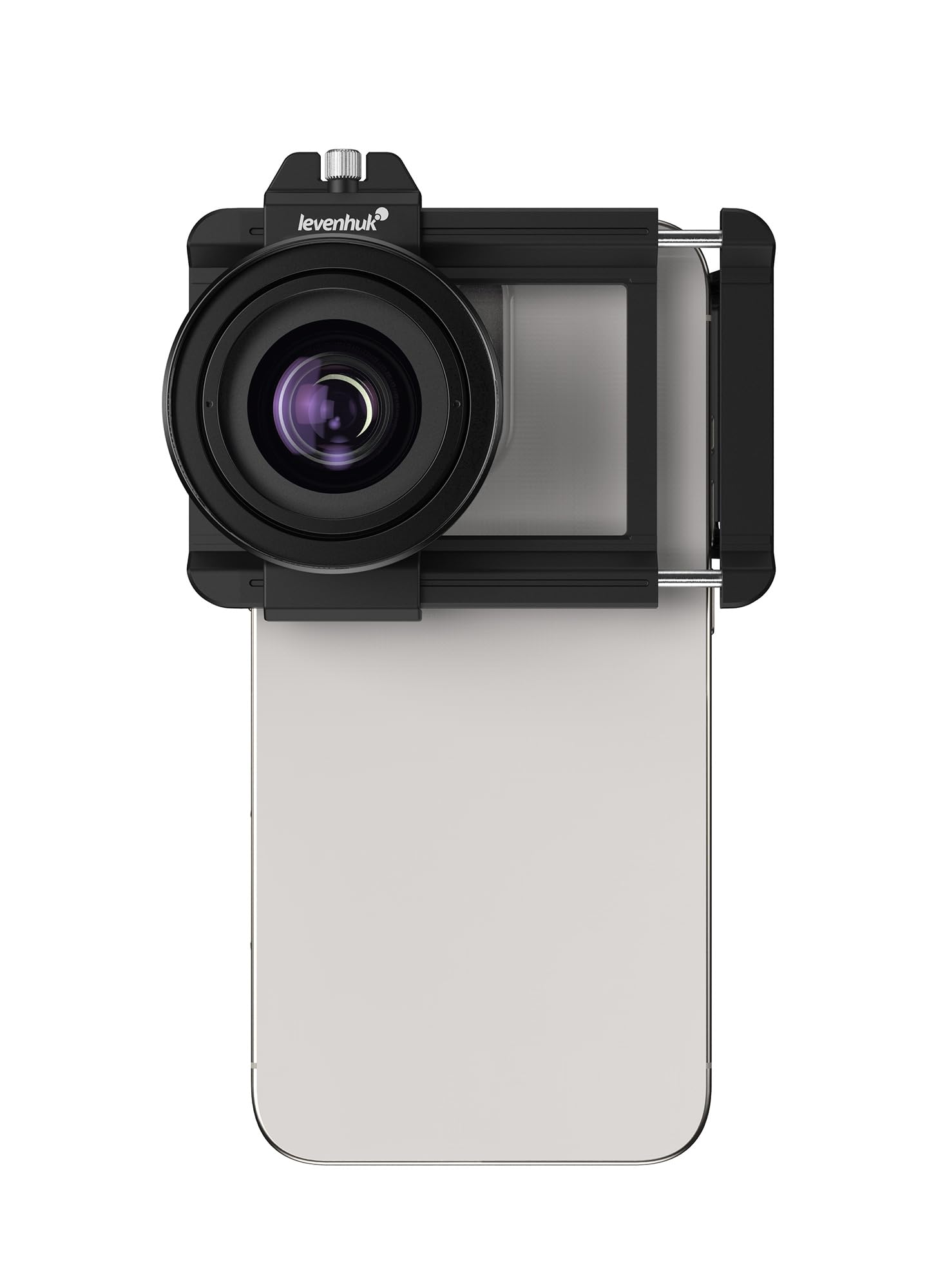 Levenhuk Kelvin TMC15 Microscopio Smartphone 10-20x Aumento Óptico, Lente Macro con Clip para Fotografía Primer Plano, Distancia Enfoque 1,5cm, Ultraligero, Accesorios Incluidos | Levenhuk - ref. 86479 - 5905555027807 - MarrÃ³n