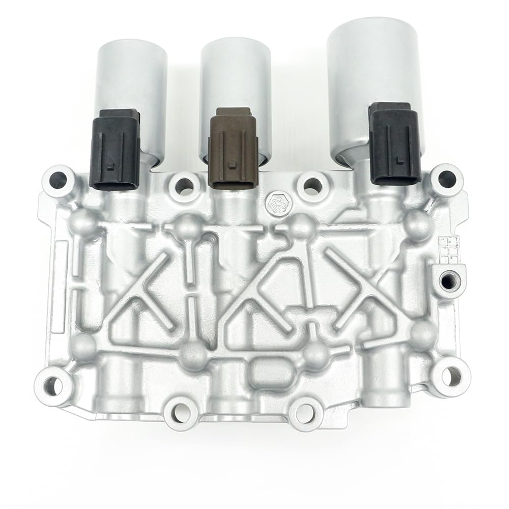 CoolAutoCore 27200-PWR-901 3-Port Stainless Steel Solenoid Transmission Valve for Honda Fit Jazz City 2003-2008