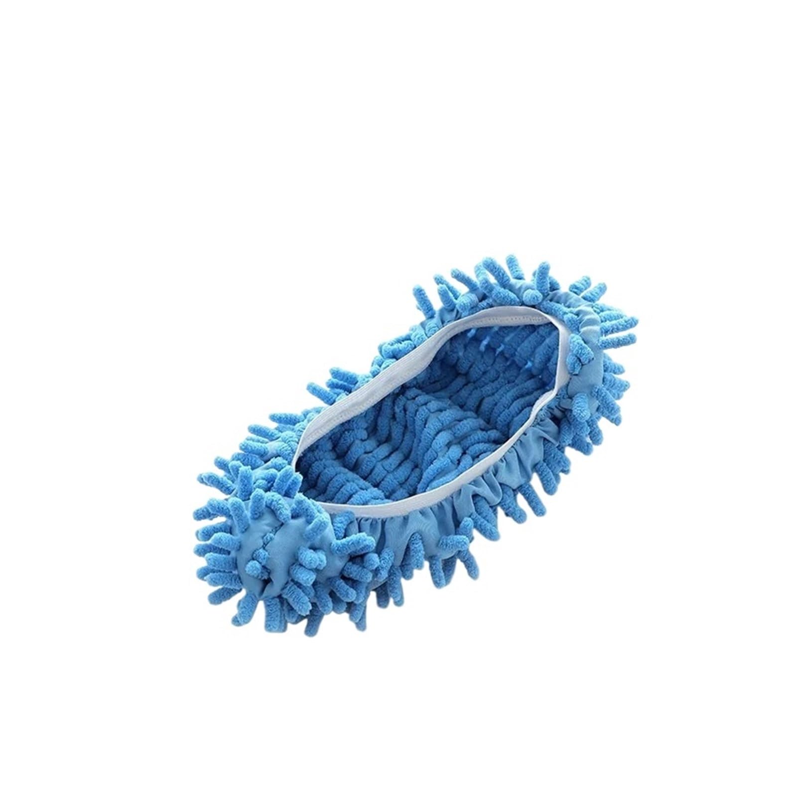 SFQEVHRZ Mop Slippers， 2pcs Floor Dust Cleaning Slippers Shoes Cloth Lazy Mopping Home Washable Microfiber(Blu)