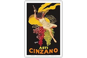 Vintage Asti Spumante Italian Art Print: A Captivating Masterpiece for Wine Enthusiasts