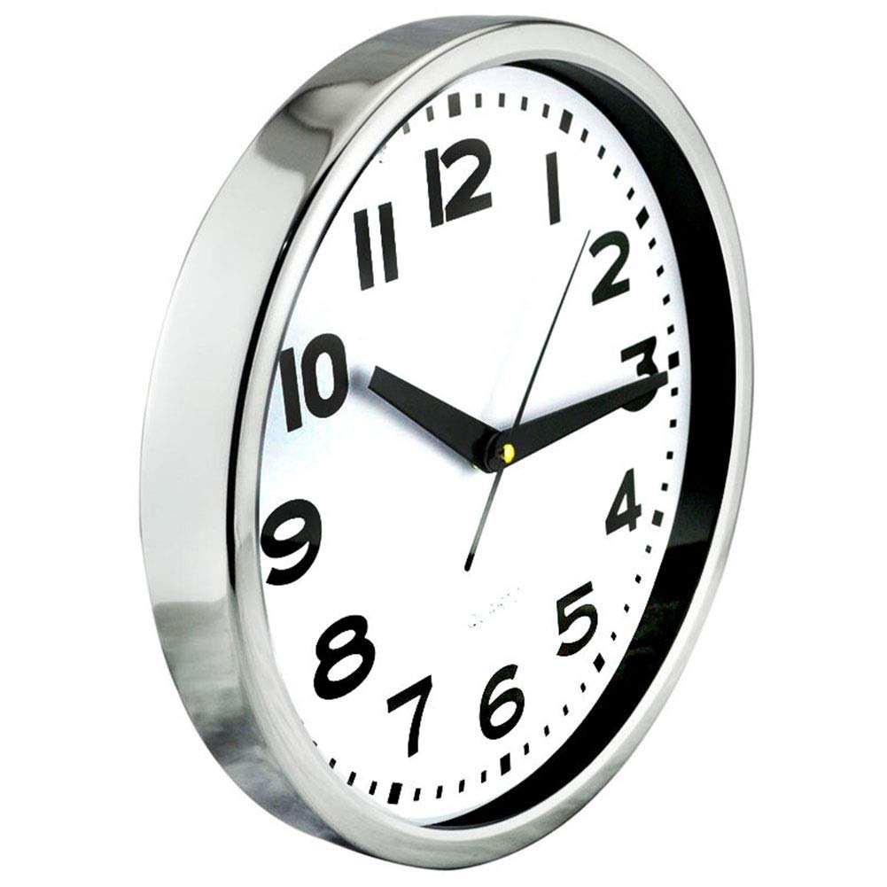 FJYDBTWJ Wall Clocks Battery Operated Non Ticking Silent Wall
