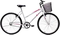 Bicicleta de Passeio Saidx Bike Feminina Sem Marchas, Aro 26 Mono, Freio V Brake