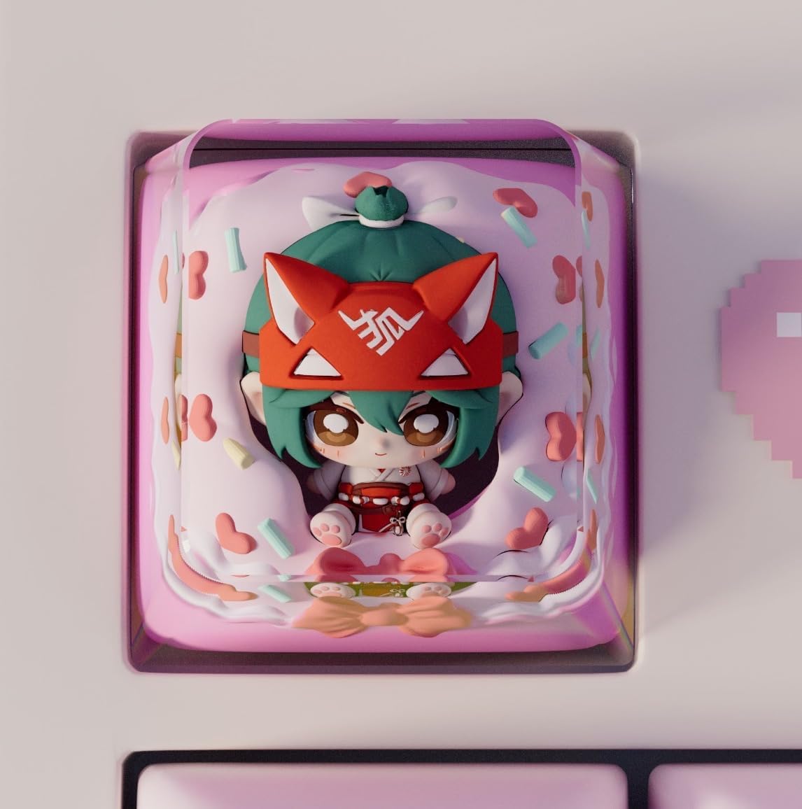 Kawaii OW KIRIKO Keyboard Keycap