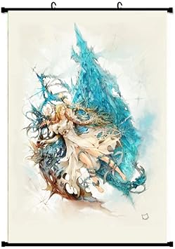 Tina Art FF14 gaming FINAL FANTASY XIV Cool Large Framed Poster with hooks 24x36 INCH for gamer 90x60cm
