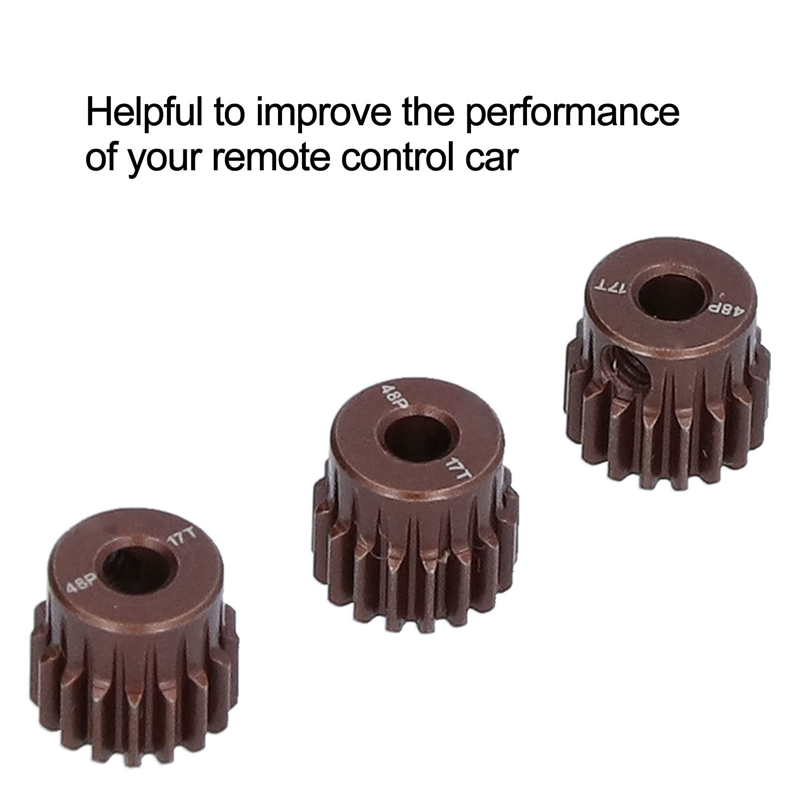 5 Pignons De Moteur RC - 20T à 28T, Trou 5mm | Pour Camion 1/10, Acier Haute Résistance
