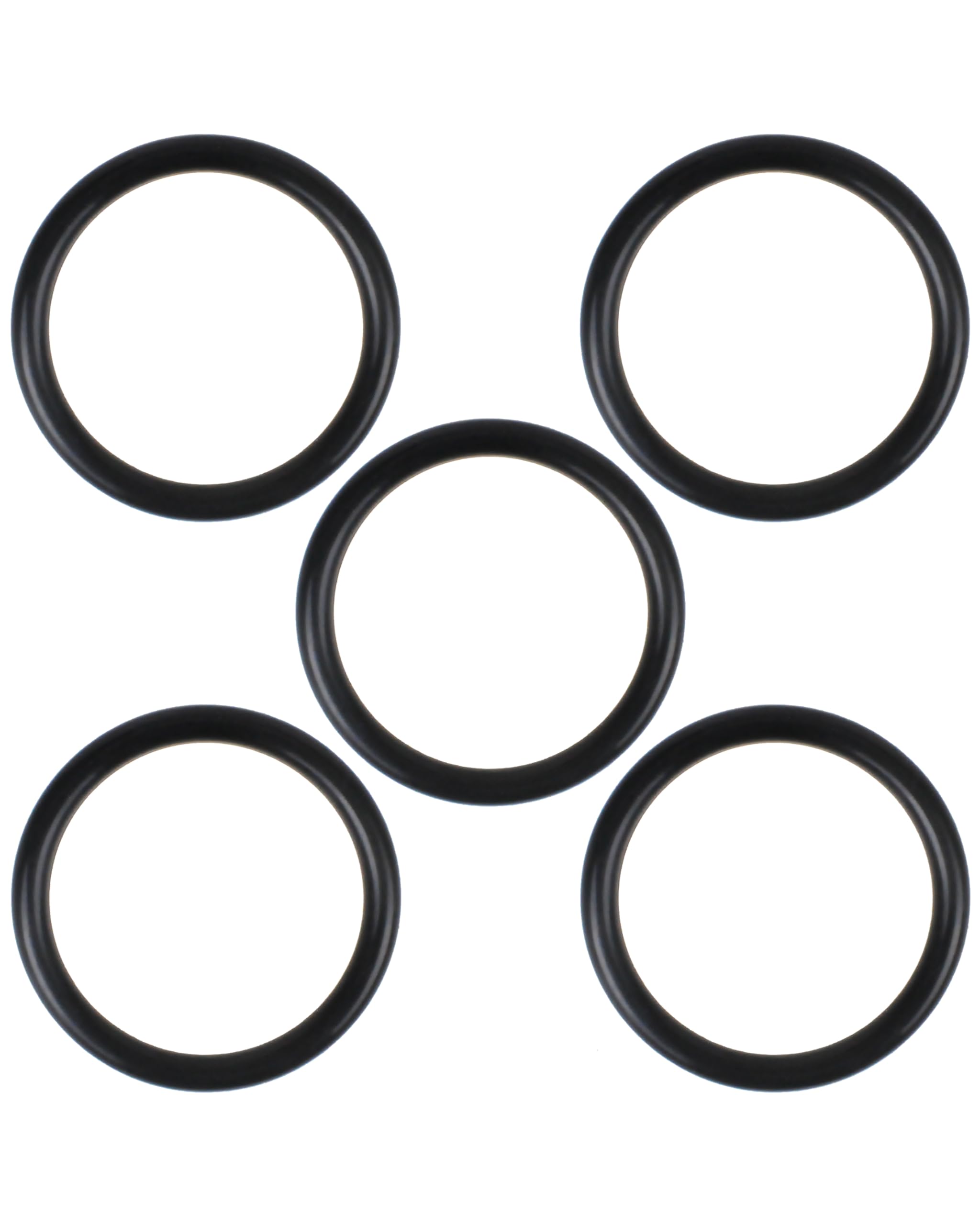 (5 pcs) Compatible T&S Brass 010389-45 Plunger Rubber O-Ring for 3-Tier Sink Wastewater Drain Valve