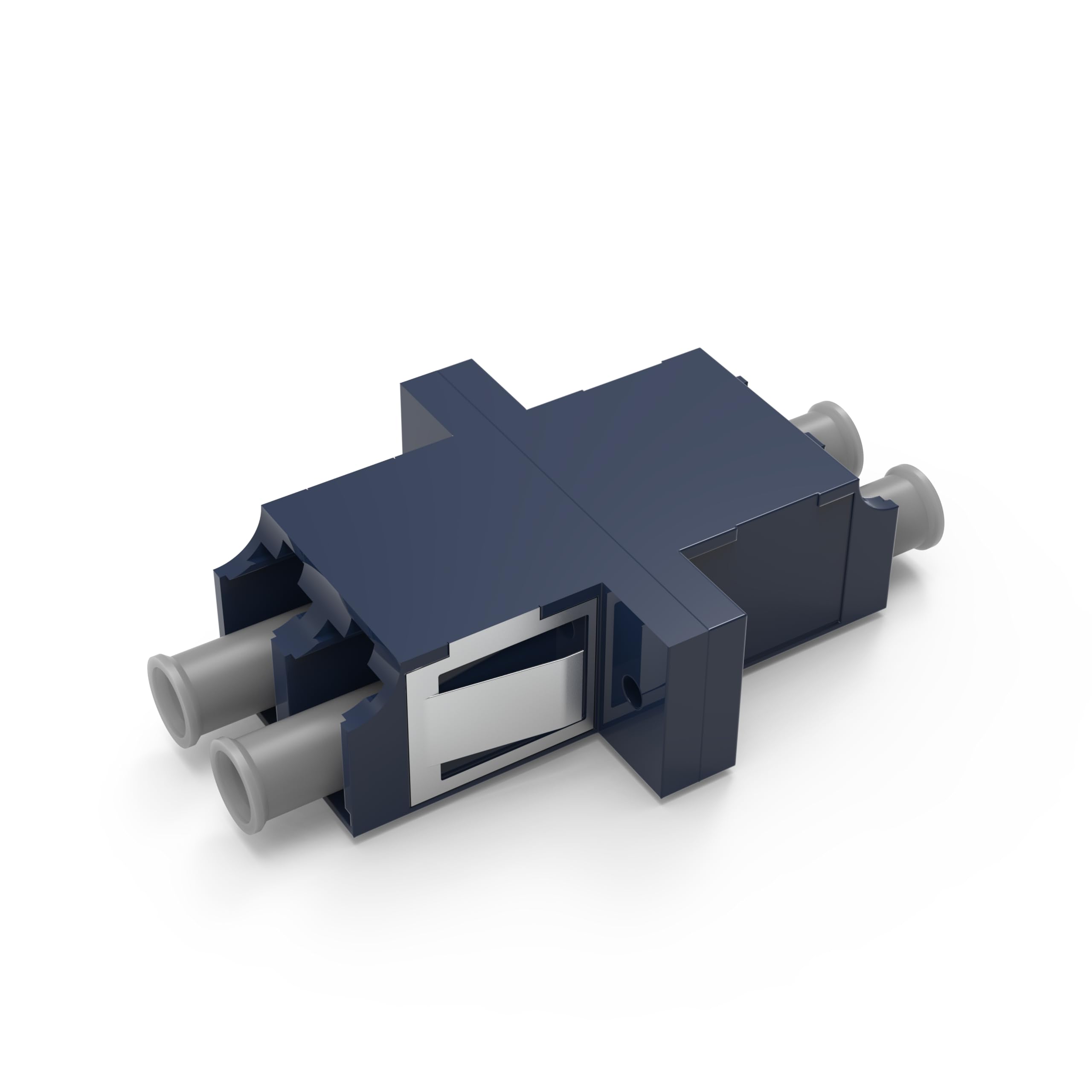 Adapter LC duplex multimode metaal SC footprint