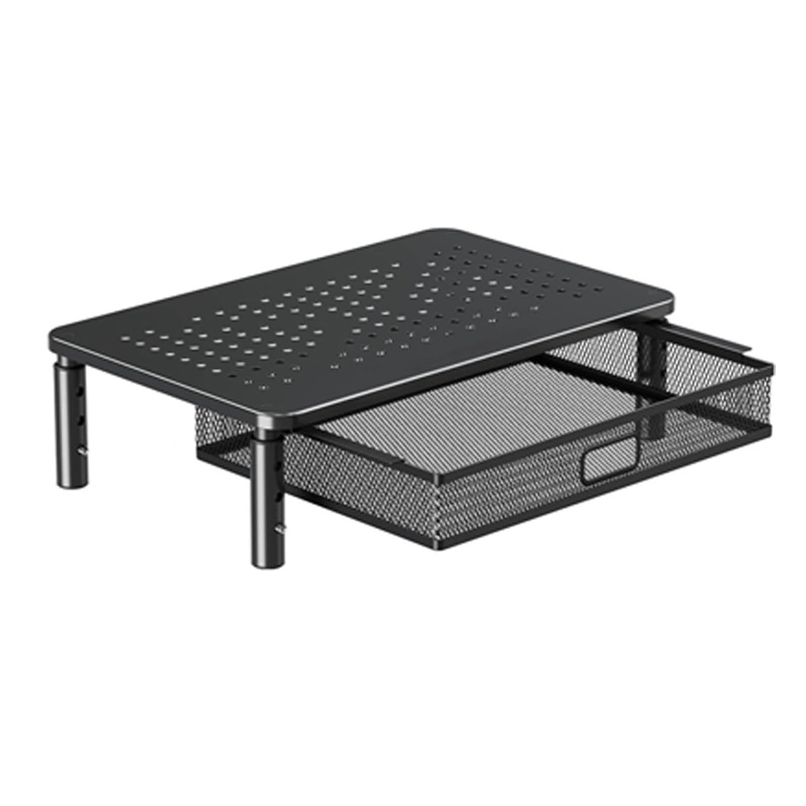 Organiseur de bureau haut de gamme avec support moniteur réglable