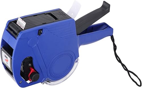 Miniatura 6 de FTVOGUE Máquina de etiquetado de precios, máquina de etiquetado manual Pistola de etiqueta de precio de 8 dígitos con cartucho, herramienta portátil