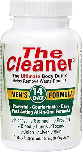 Century Systems The Cleaner 14-Day Men's Formula - 104 cápsulas