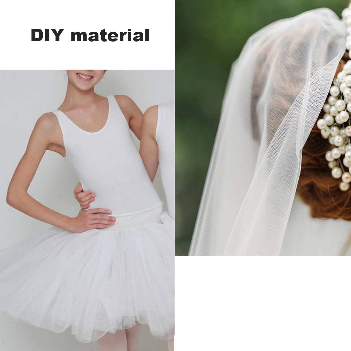 Tela De Tul Por Metros Rollos De Tul Turquesa 30cm X 91m Para