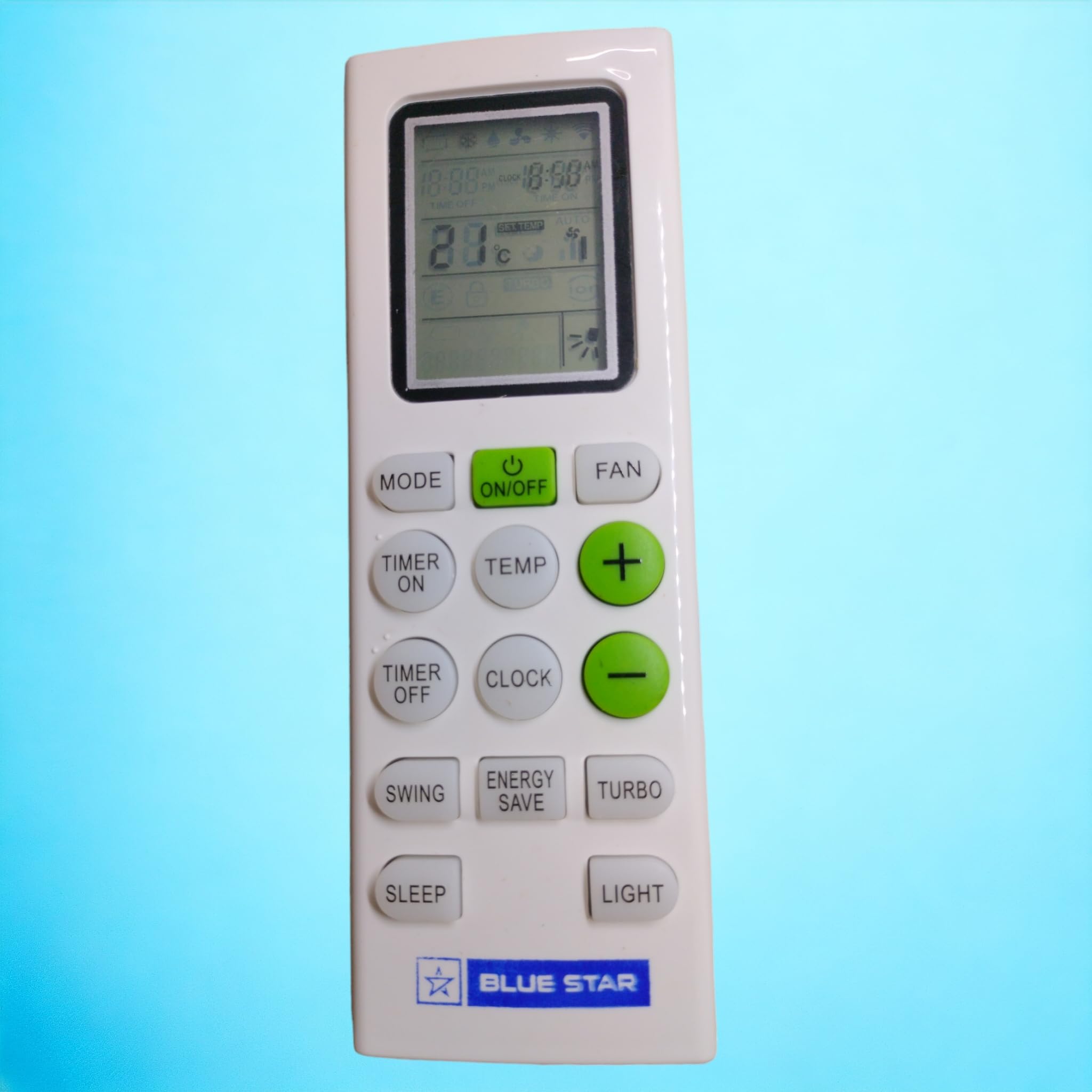 AMAZOR® Ac Remote- Model -fb324dnu blu Star Compatible with Blue Star Ac Remote Original | Suitable for 1 | 1.2 | 1.3 | 1.5 | 1.8 | 2 | 2.2 | 2.5 | 3 Ton Split and Window Air Conditioner | Match & Buy-picture-16