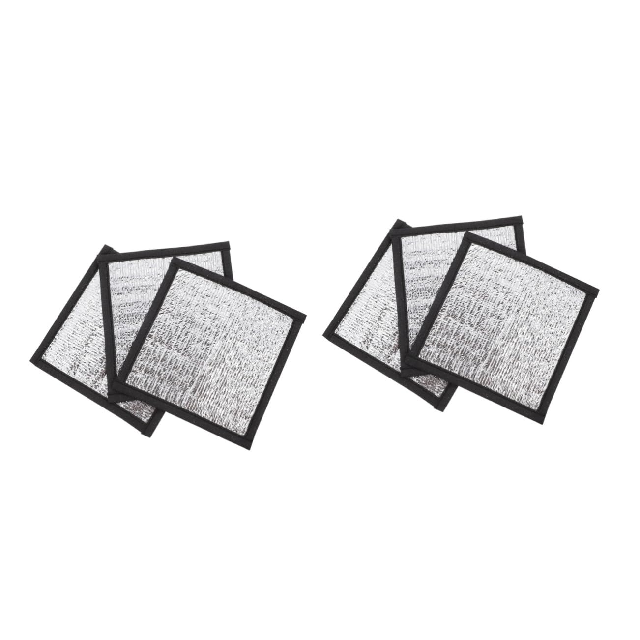 Angoily 2sets Gecko Tank Accessories Reptile Tank Heating Pad Pet Warming Pad Insulation Mat No Electricity 3pcs*2