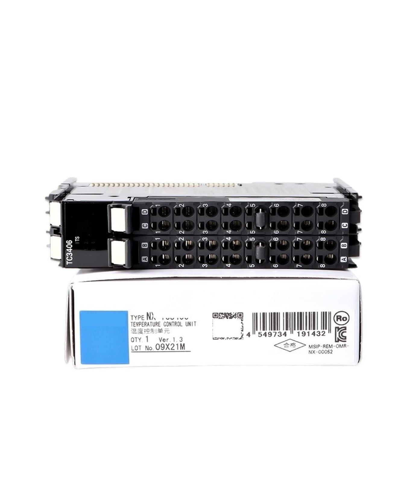 Module PLC NX-TC2406 de température analogique pour régulation industrielle