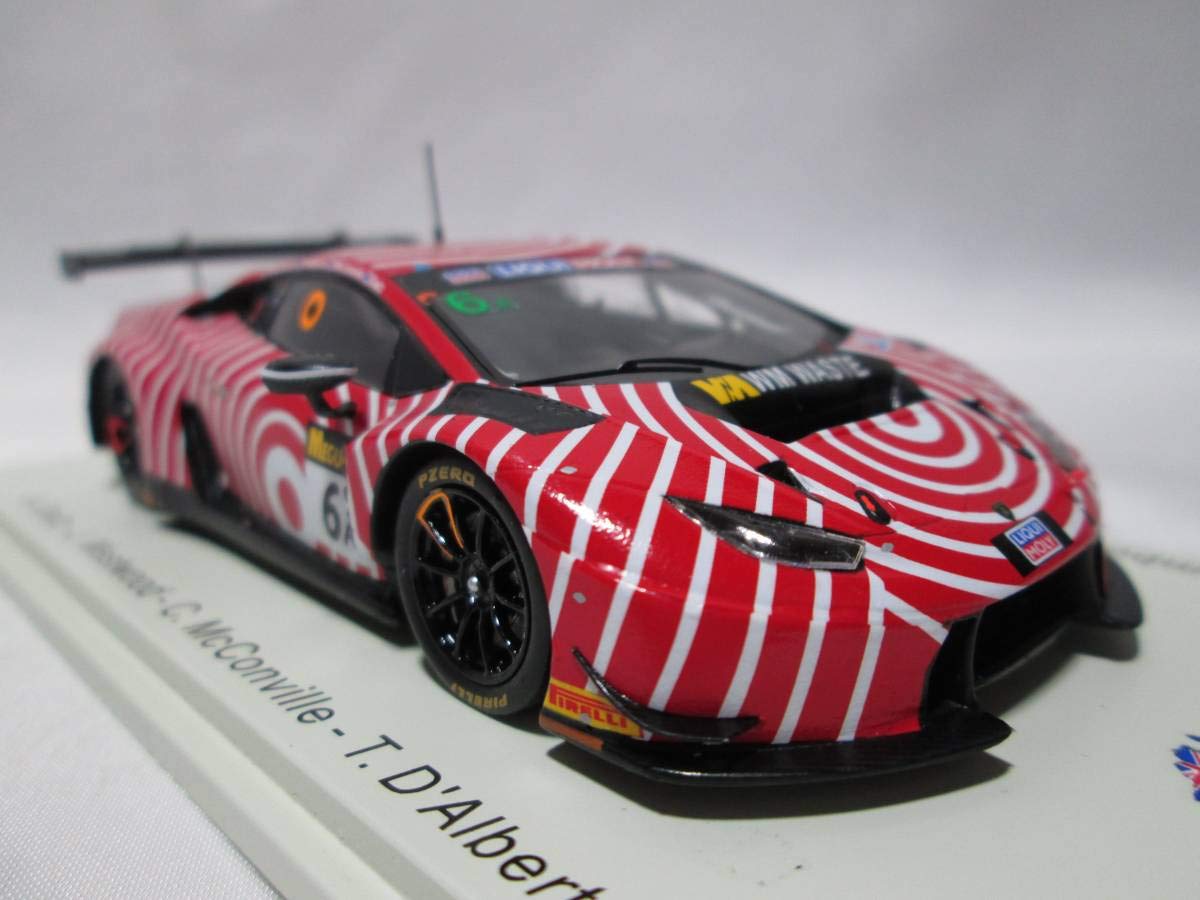 Amazon.co.jp: Spark 1/43 Lamborghini Huracan GT3 Wall Racing