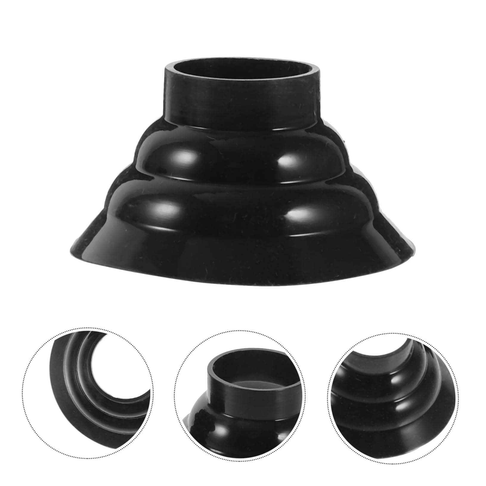 TOVINANNA Elderly Safety Walking Sticks 6 Pack Cane Foot Pads Replacement Pole Ends Cane Tip Replacement Anti-Slip Cane Tips