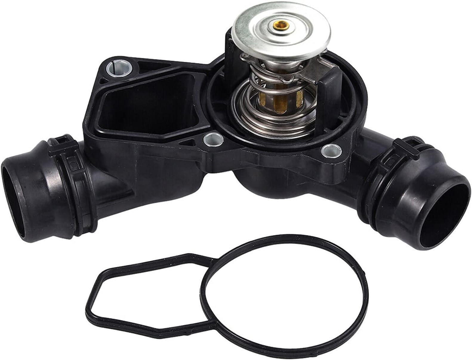 MOTOKU Aluminum Engine Coolant Thermostat Assembly with