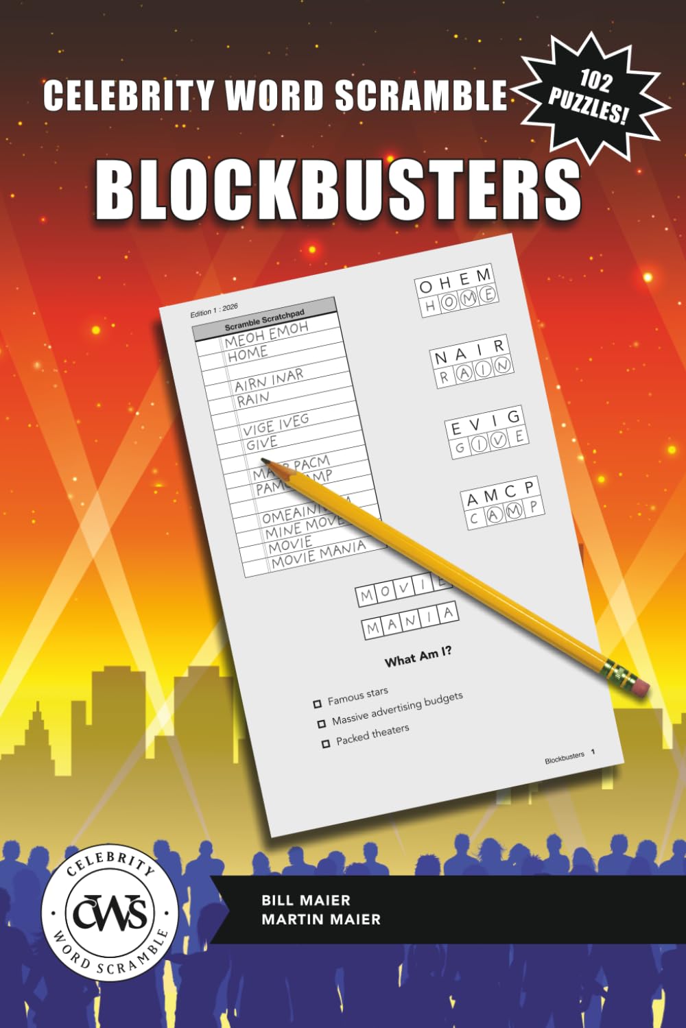 Celebrity Word Scramble Blockbusters