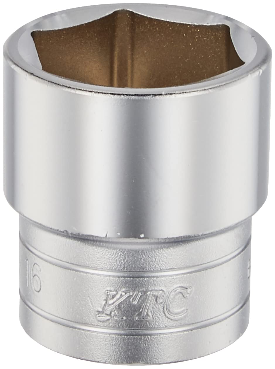 Kyoto Tools (KTC) B41516 Socket Hex Socket Drive: 0.5 inches (12.7 mm) x Total Length: 1.4 inches (36 mm) x Opposite Side Dimensions: 15/16 inches