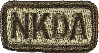 NKDA Tactical Patch 2"x1" - No Known Drug Allergy