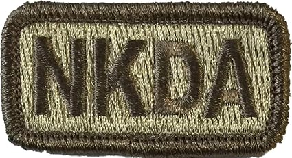 NKDA Tactical Patch 2"x1" - No Known Drug Allergy