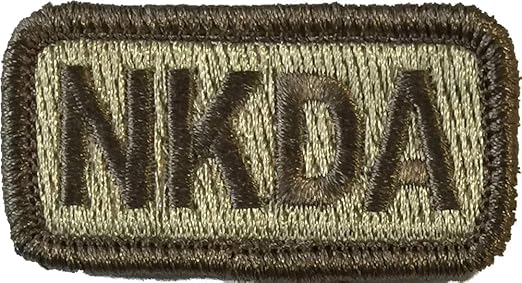 NKDA Tactical Patch 2"x1" - No Known Drug Allergy