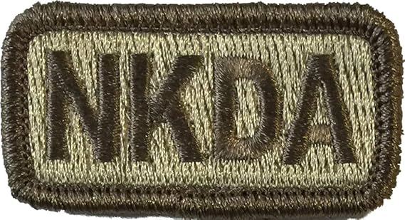 NKDA Tactical Patch 2"x1" - No Known Drug Allergy