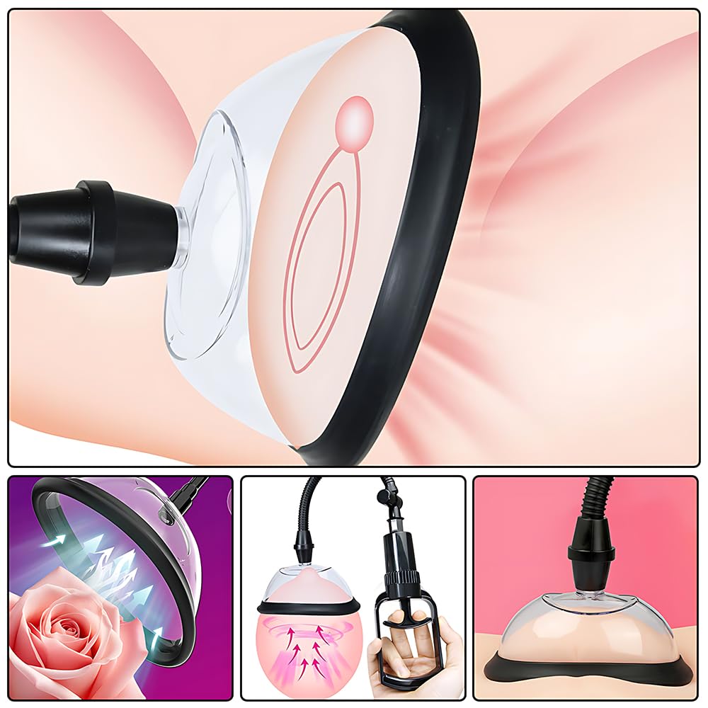 Bomba vaginal, succionador de pezones de 3 piezas para mujeres, succionador de clítoris de 2 piezas para mujeres, estimulador de clítoris que succiona y lame