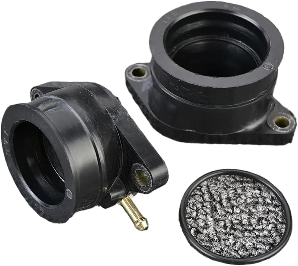 5LP-13586-00 Carburetor Intake Manifold Interface Adapter Compatible with Automotive Motorcycle Parts YFM660 YFM660R 660R 2002 2003 2004 2005 5LP-13586-00