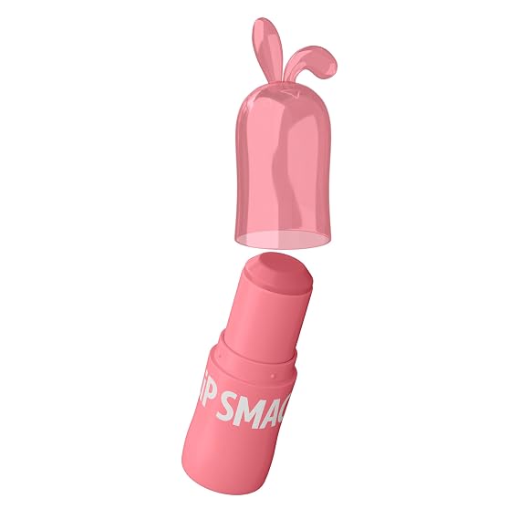Lip Smacker Bunny Lip Balm, Moisturizing & Hydrating Lip Care, Fun & Collectible Easter Gift for Kids & Lip Balm Lovers - Berry Hoppy