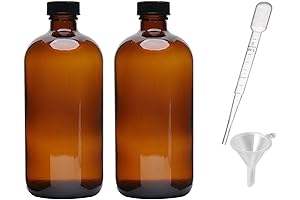 16oz Glass Bottle with Airtight Seal for Versatile Storage