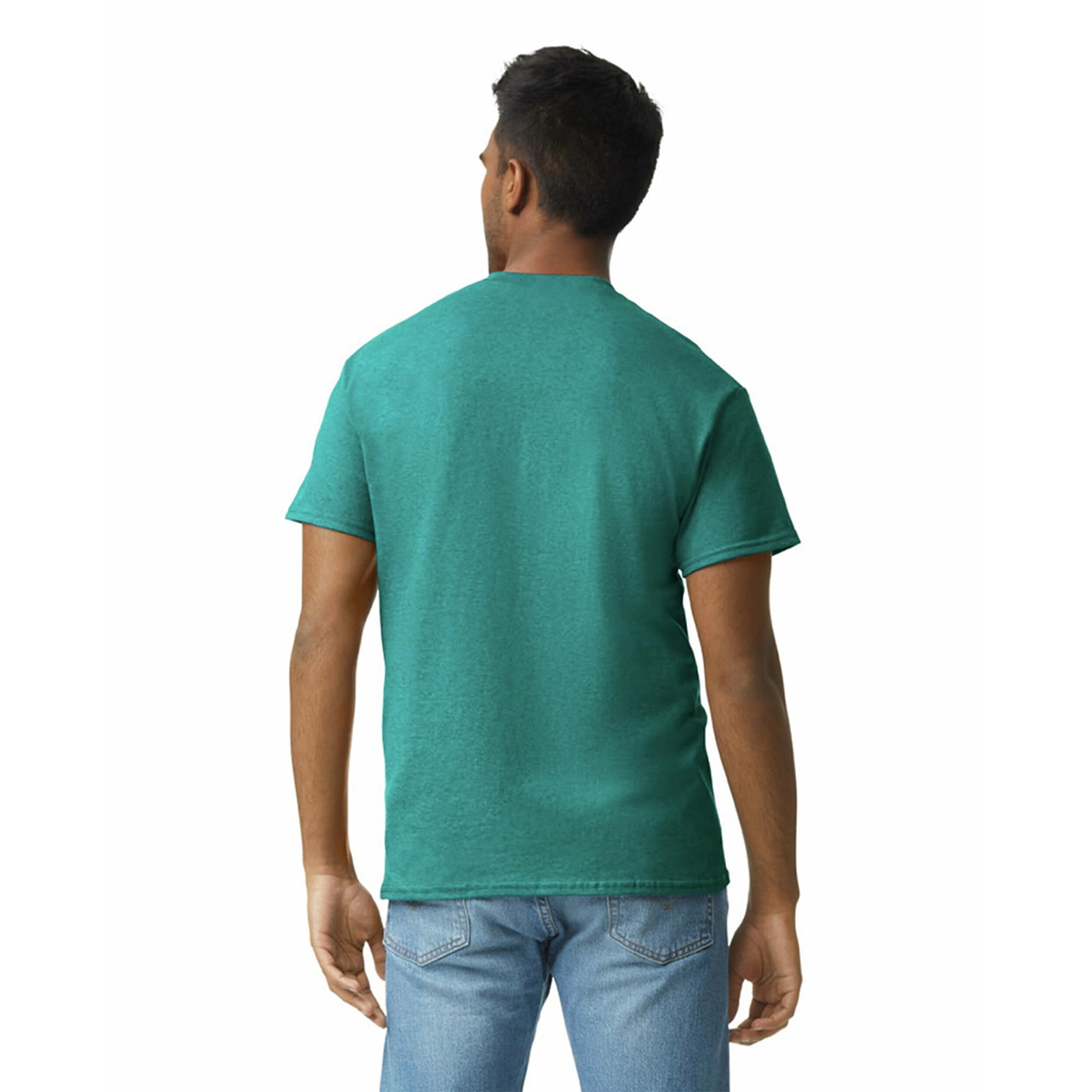GILDAN Męski T-shirt (2 sztuki), Galapagos Blue, 3XL