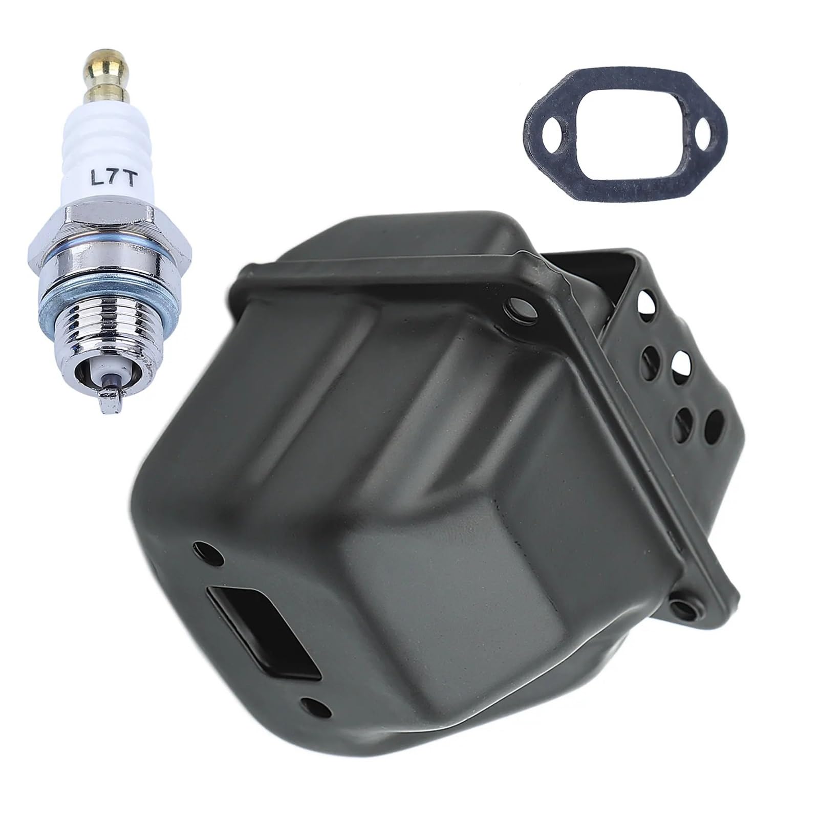 Dingmao Kit de junta de silenciador de escape apto for motosierra Sthil 024 026 Pro MS260