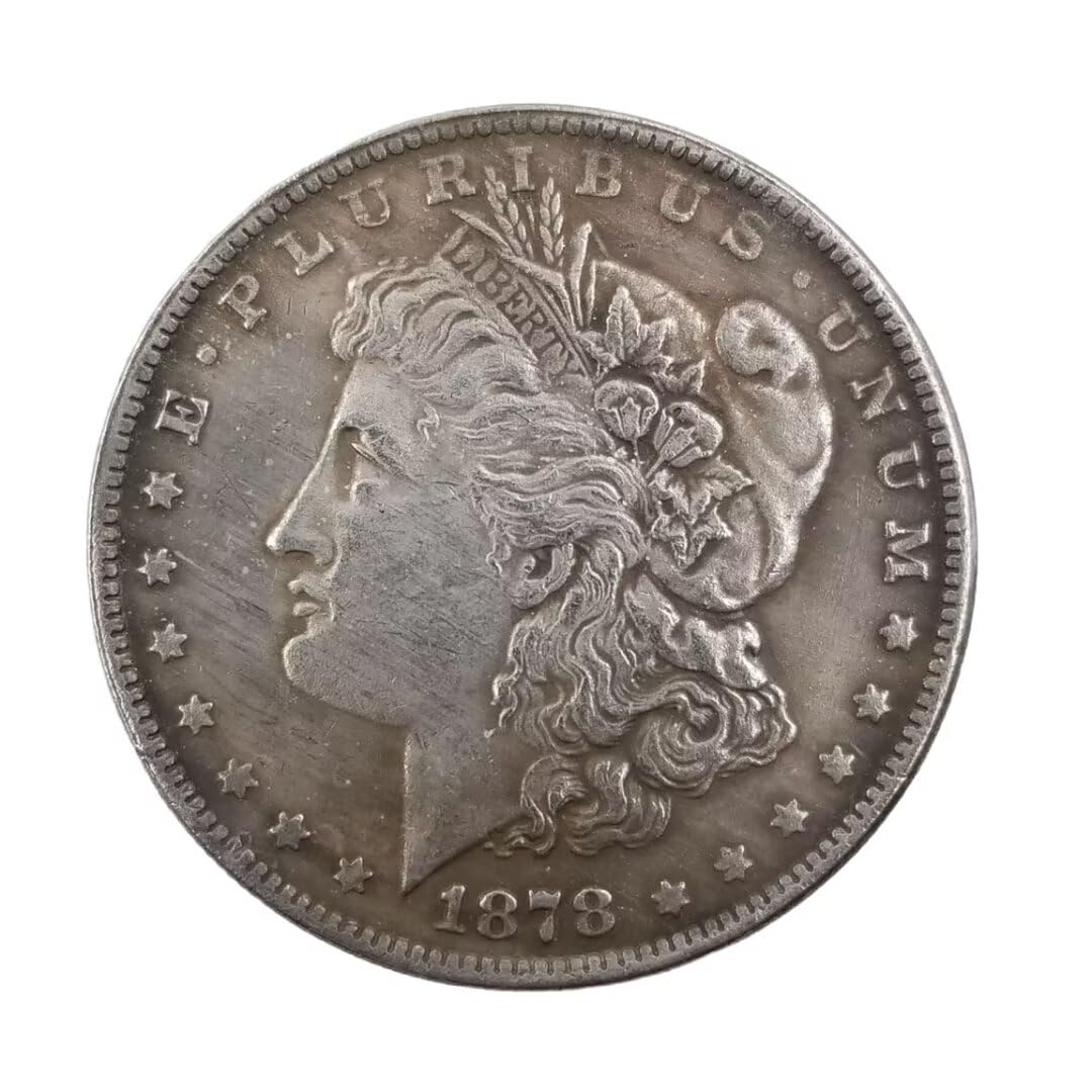Replica 1878-P Morgan Dollar, Uncertified 1 Dollar US Type Coin for Collection Party Gifts
