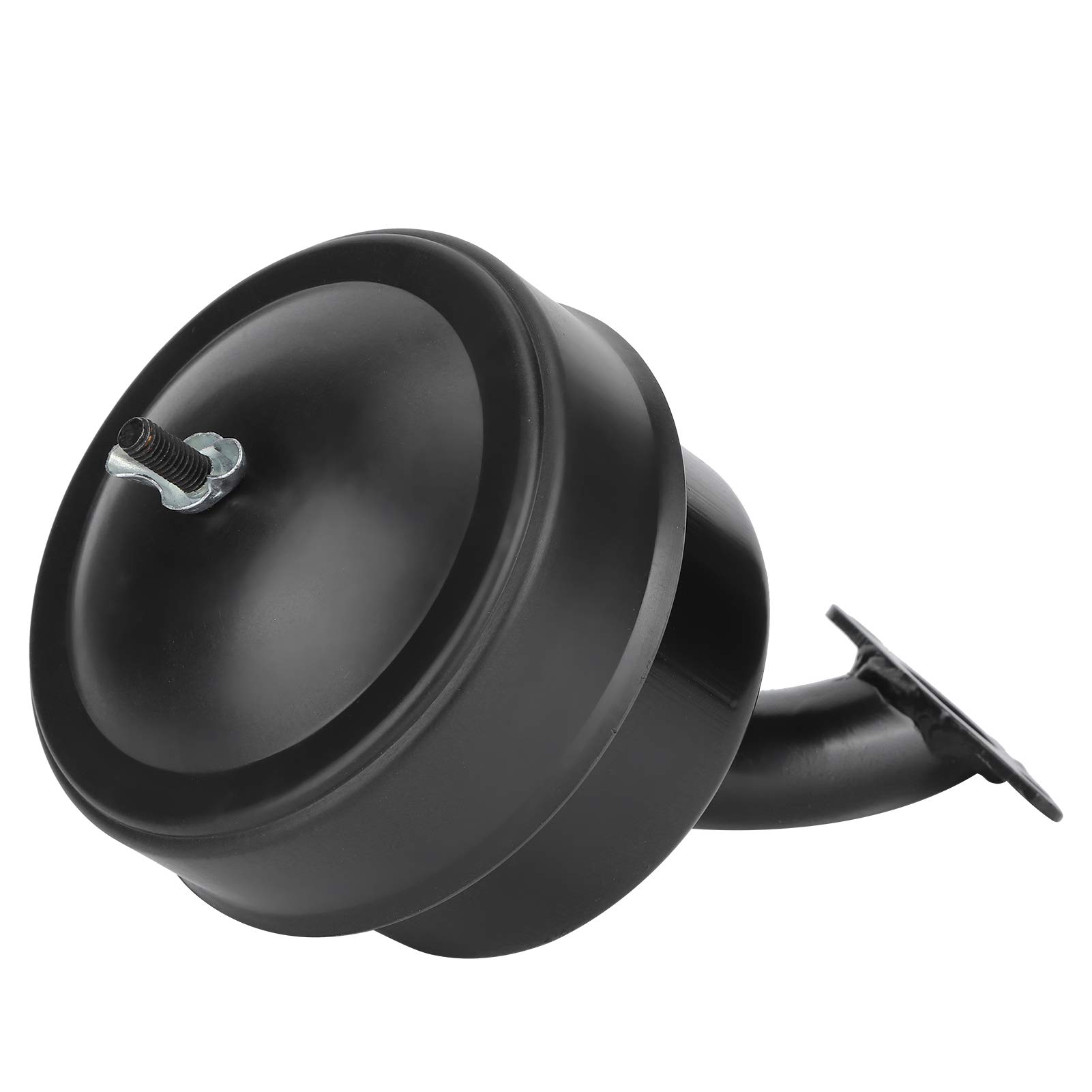 Silenziatore del motore,18,5x11 cm pratico gruppo silenziatore di scarico in ferro+materiale plastico prestazioni stabili adatto per filtro dell'aria di alimentazione della pompa dell'acqua 168F/170F