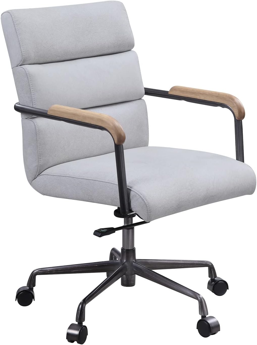 Ergonomic Modern Computer Desk Chair Top Grain Leather Desk