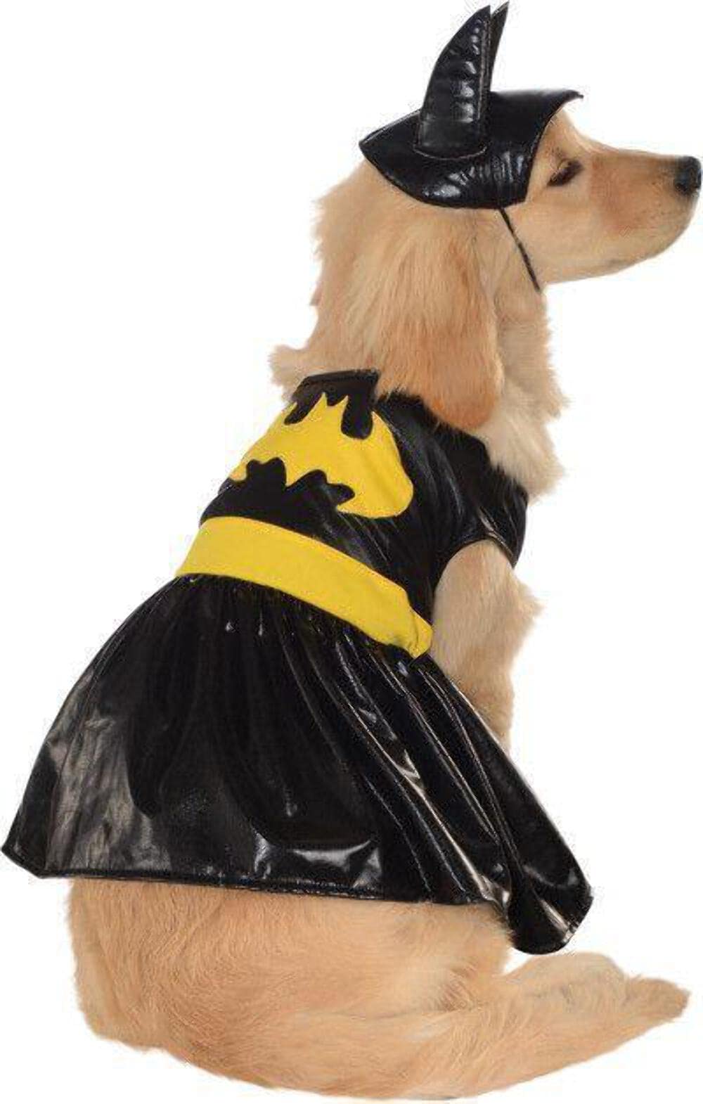DC Comics Superheroes: Batgirl Pet Costume for Dogs or Cats by Rubies, Medium
