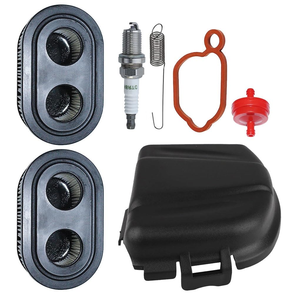SwepS Kit de Cubierta de Filtro de Aire 595658 for Motor de cortacésped Brig/GS & Strat.Ton 595658 093J02 09P700 103M02 104M02 104M05