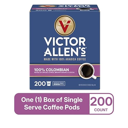 Miniatura 3 de Victor Allen's - Café 100% colombiano, tostado medio, 200 unidades, cápsulas de café de una sola porción para cafeteras Keurig K-Cup