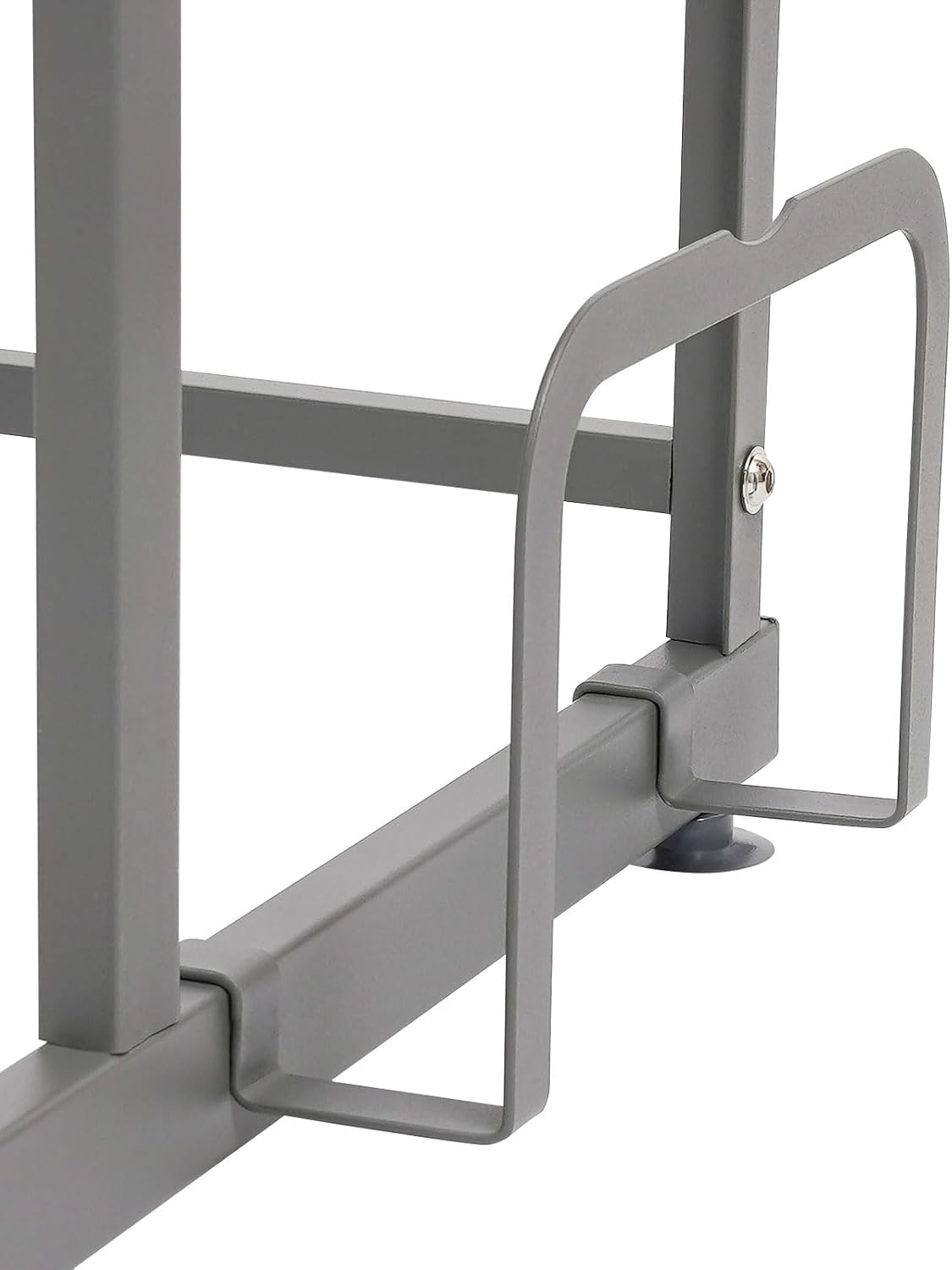 Over The Sink Dish Drying Rack with Cover, 3 Tier Dish Drainer Drying Rack Over The Counter Dish Rack Organized Space-Saving Dish Drying Rack, Keep Kitchen Sink Shlef for Dishes Bowls Cutlery (Grey)