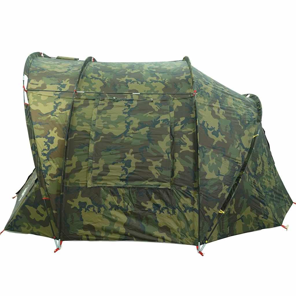 Tenda da pesca per 2 persone, modello mimetico, impermeabile, 330 x 315 x 176 cm, per campeggio, attività all'aperto, con protezione UV, leggera, portatile, per pesca e spiaggia