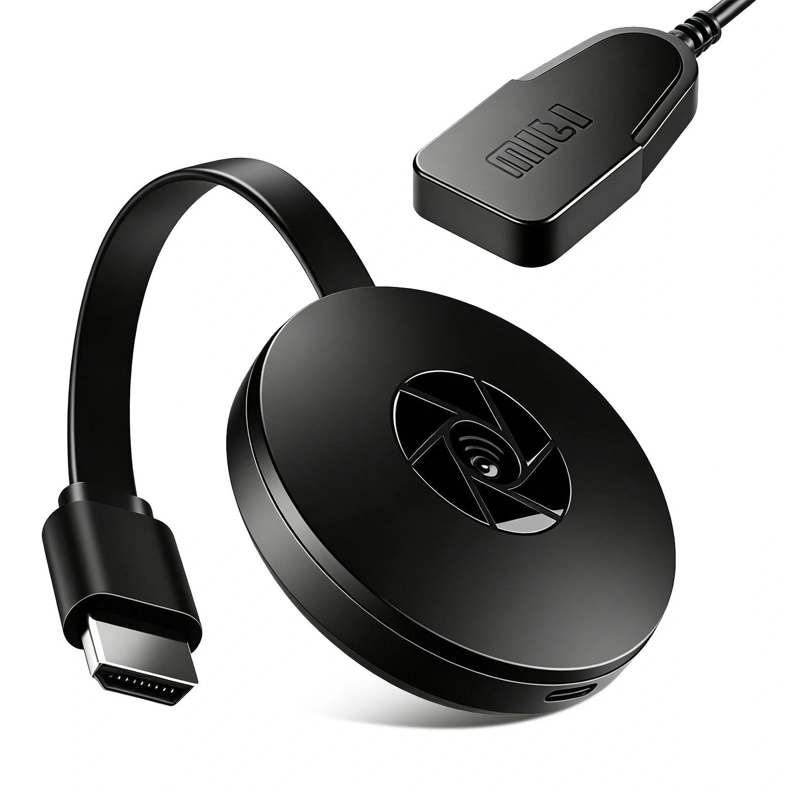 Adaptador De Pantalla Inalámbrico, 1080P Menu En Español | para TV Proyector Monitor Receptor Duplicacion Pantalla Miracast Airplay Dlna Streaming iPhone Android PC No Google/Netflix