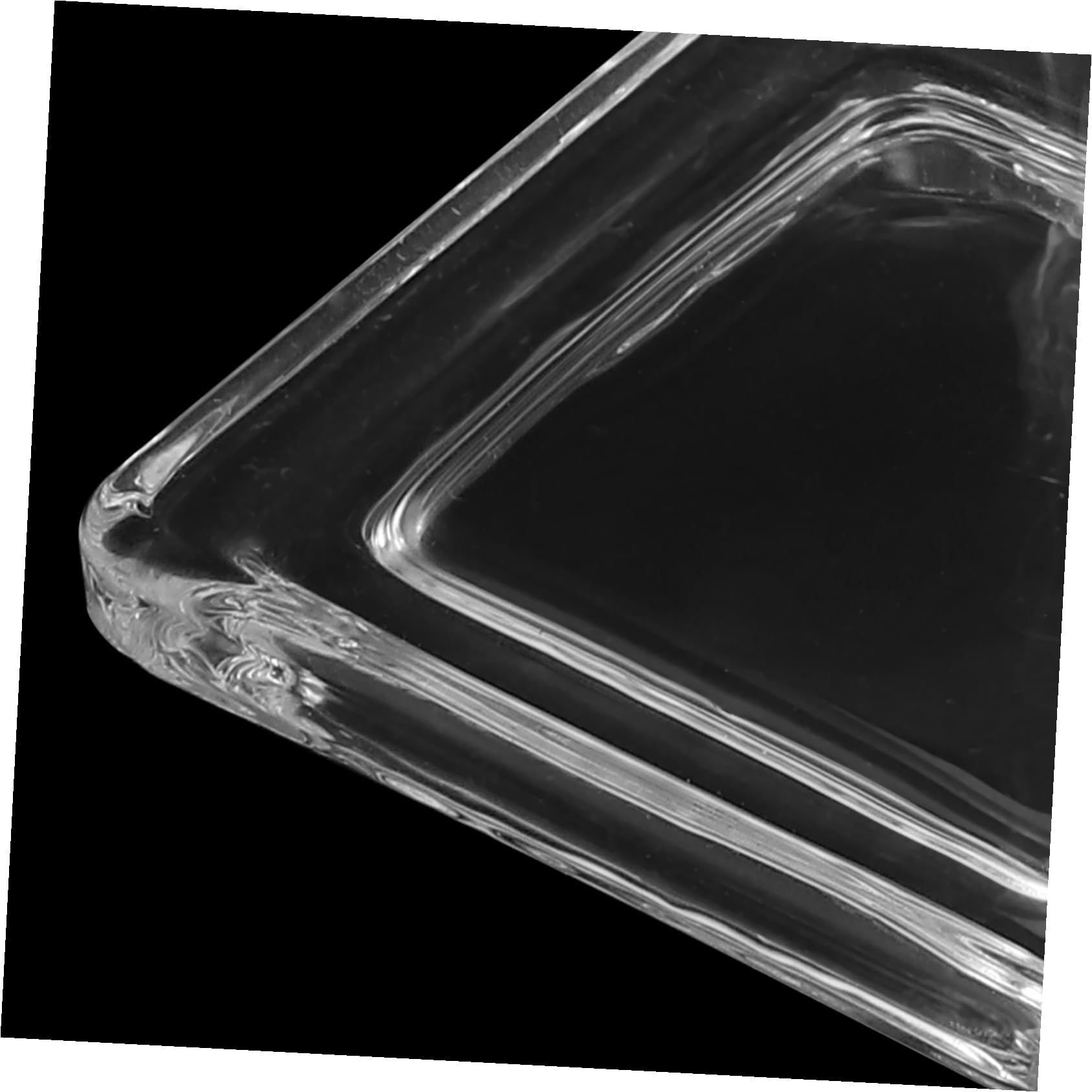 Hemobllo Barattolo con Portavetrini Integrato in Vetro Trasparente per Colorazione Vetrini da 9 Slide per Procedures di Laboratorio e Sperimentazioni Scientifiche