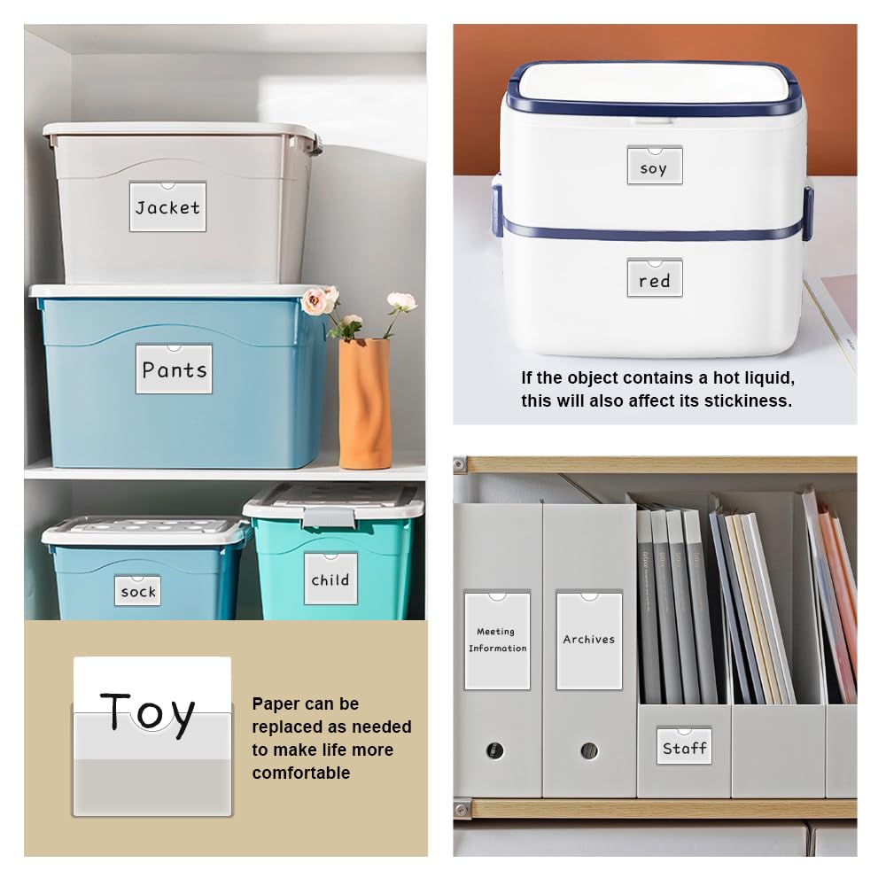 HLIWS Tasche autoadesive per carte di credito-12 Pezzi Trasparente Autoadesivo Supporto,portacarte plastica,per Auto,Distintivi,Parabrezza(Dimensione interna:9.5 * 9.5cm)