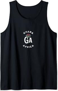 Ga Ga-Dangbe Ghanaian Culture Large Stylish Letters Tank Top