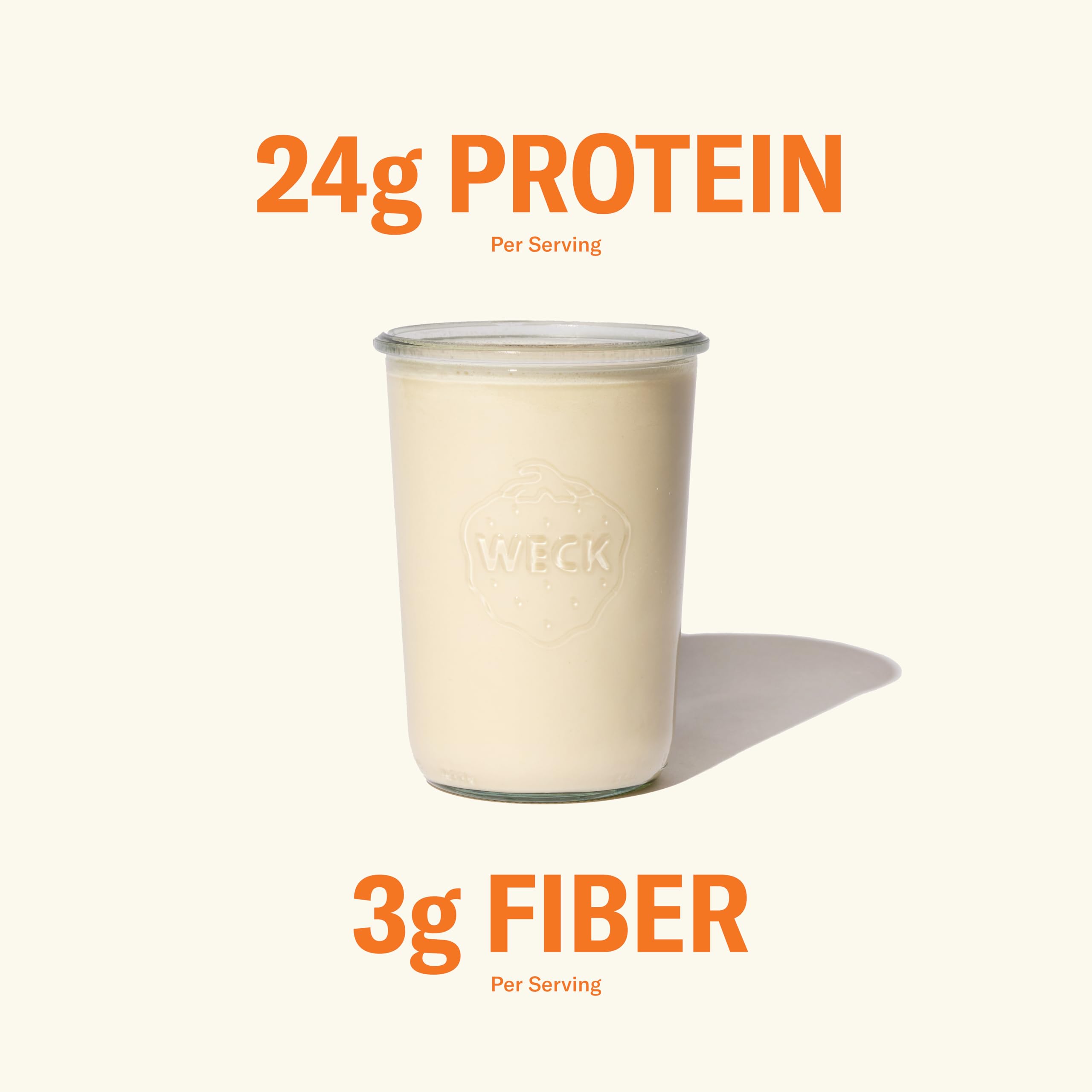 Ballerina Farm Grass Fed Whey Protein Powder, Maple Cinnamon, 24g Protein with Collagen Peptides, Bovine Colostrum, Hemp Hearts & Prebiotic Fiber, No Artificial Ingredients, 20 Servings — Amazon image 7