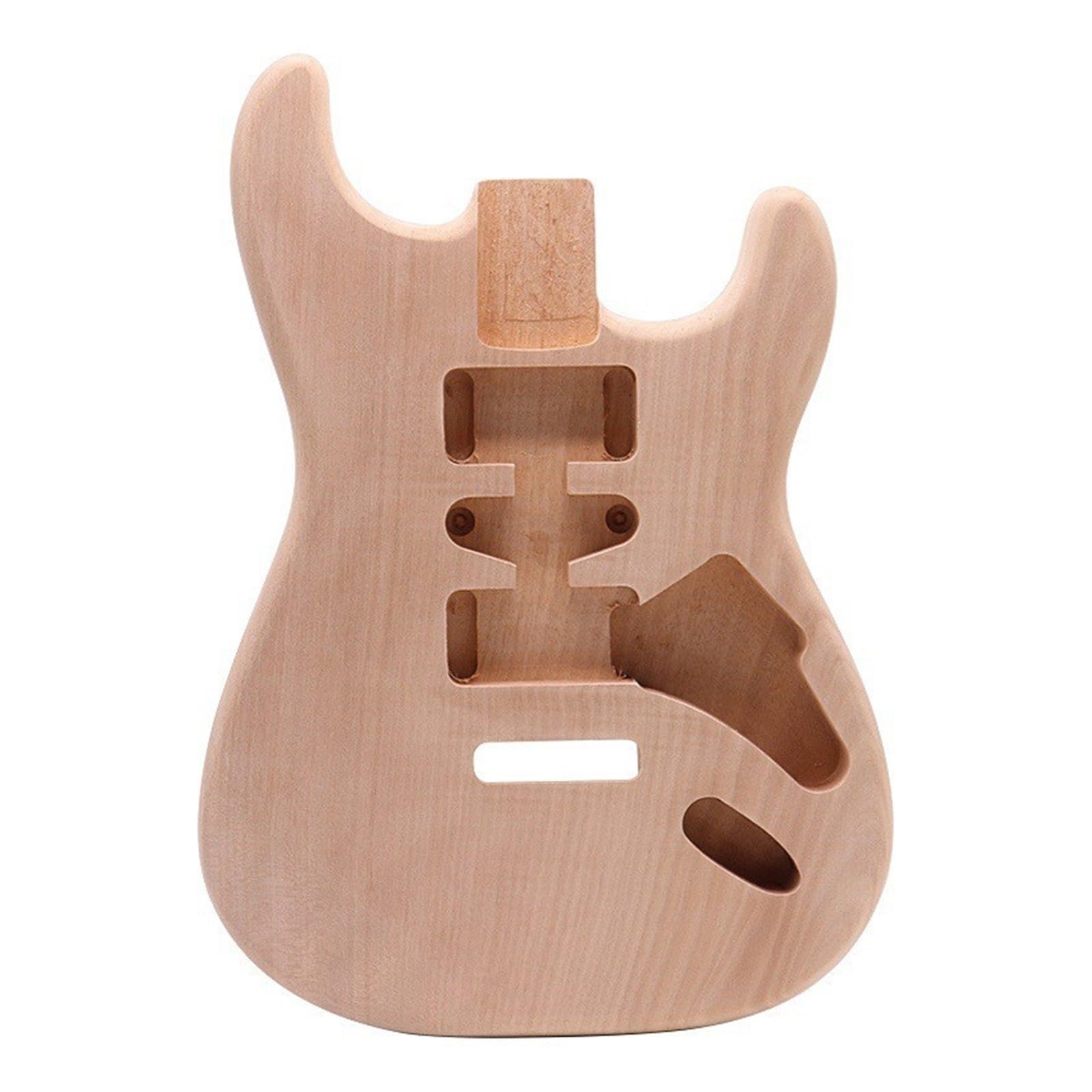 E-Gitarren-Körperstück, Pfirsich-Kernkörper, DIY E-Gitarren-Körper-Modifikation, Instrumenten-Zubehör-Modifikation E-Gitarren-Teile zum Selbermachen