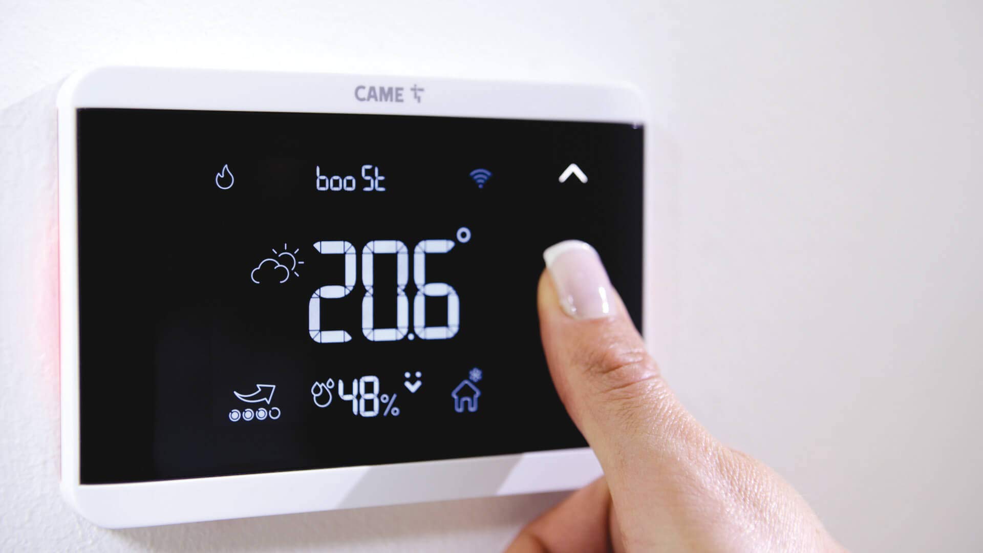 CAME 845AA-0100 TH/700 WH WIFI TERMOSTATO SMART TOUCH COLORE BIANCO