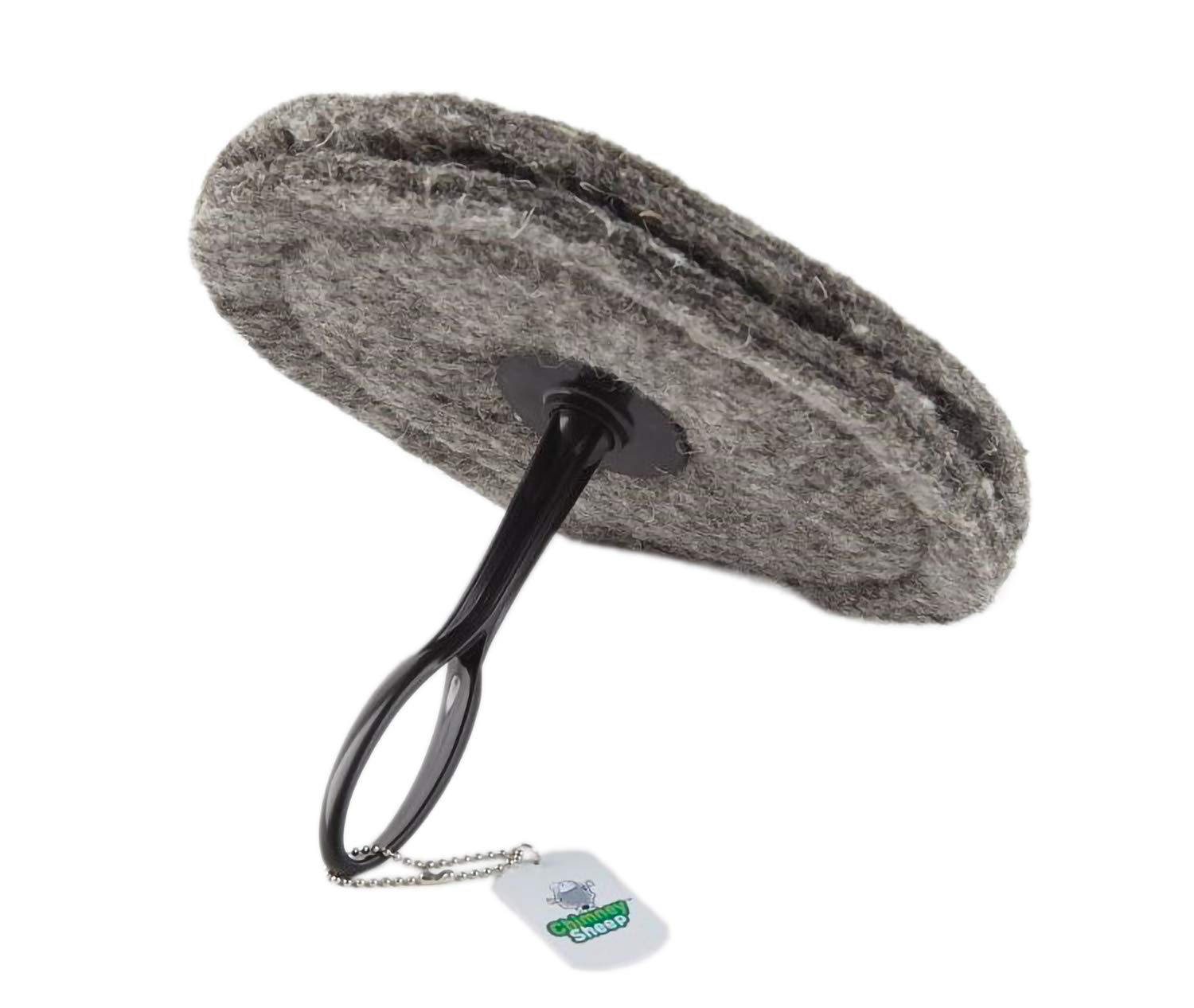 Flueblocker to Plug a 8" or 9" Round Chimney Flue – Chimney Sheep Wool Wood Stove & Fireplace Draft Stopper Plug Excluder – Save Energy Block Smell & Debris – Better Than Inflatable Pillow Balloon