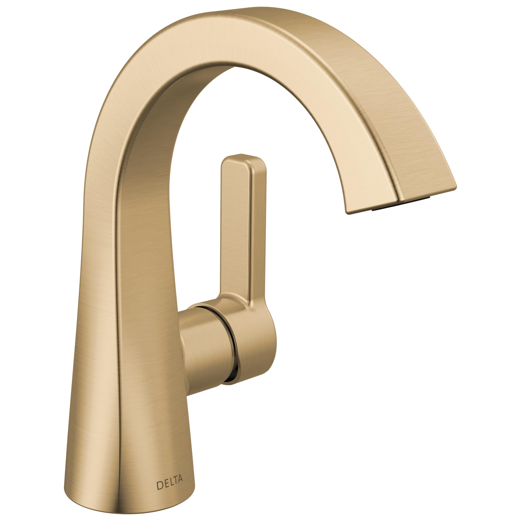 Delta Lineax Brushed Gold Bathroom Faucet 1 Hole, Single Hole